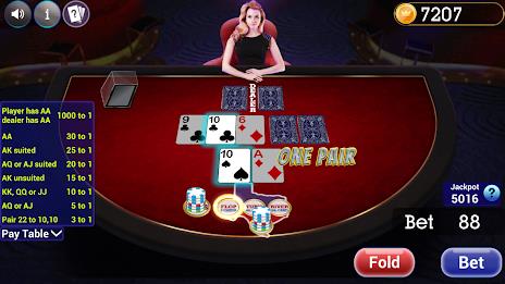 Texas Holdem Progressive Poker 스크린샷 3