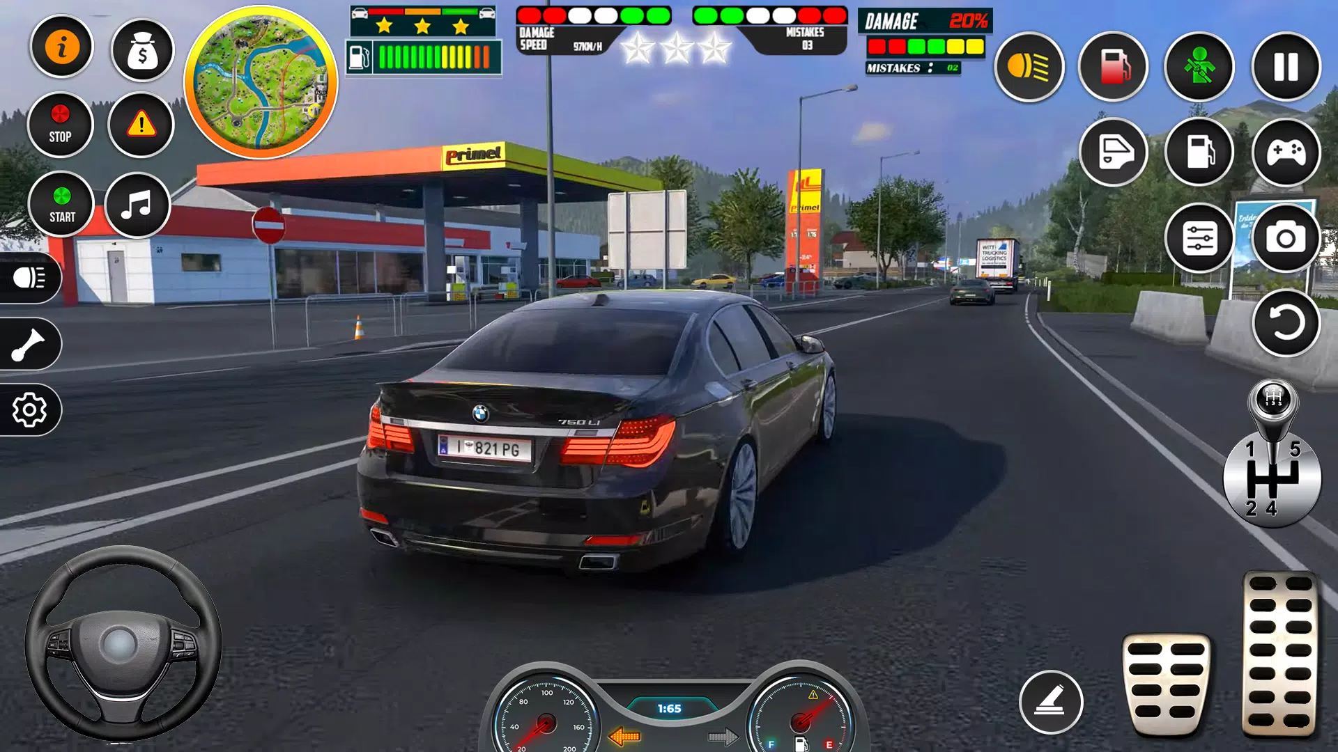 Schermata Classic Car Drive Parking Game 3