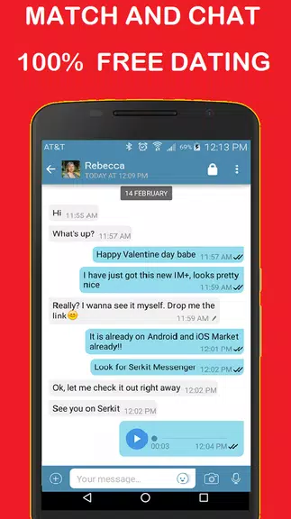 ChattUSA-100% Free Dating App OLD VERSION Скриншот 0