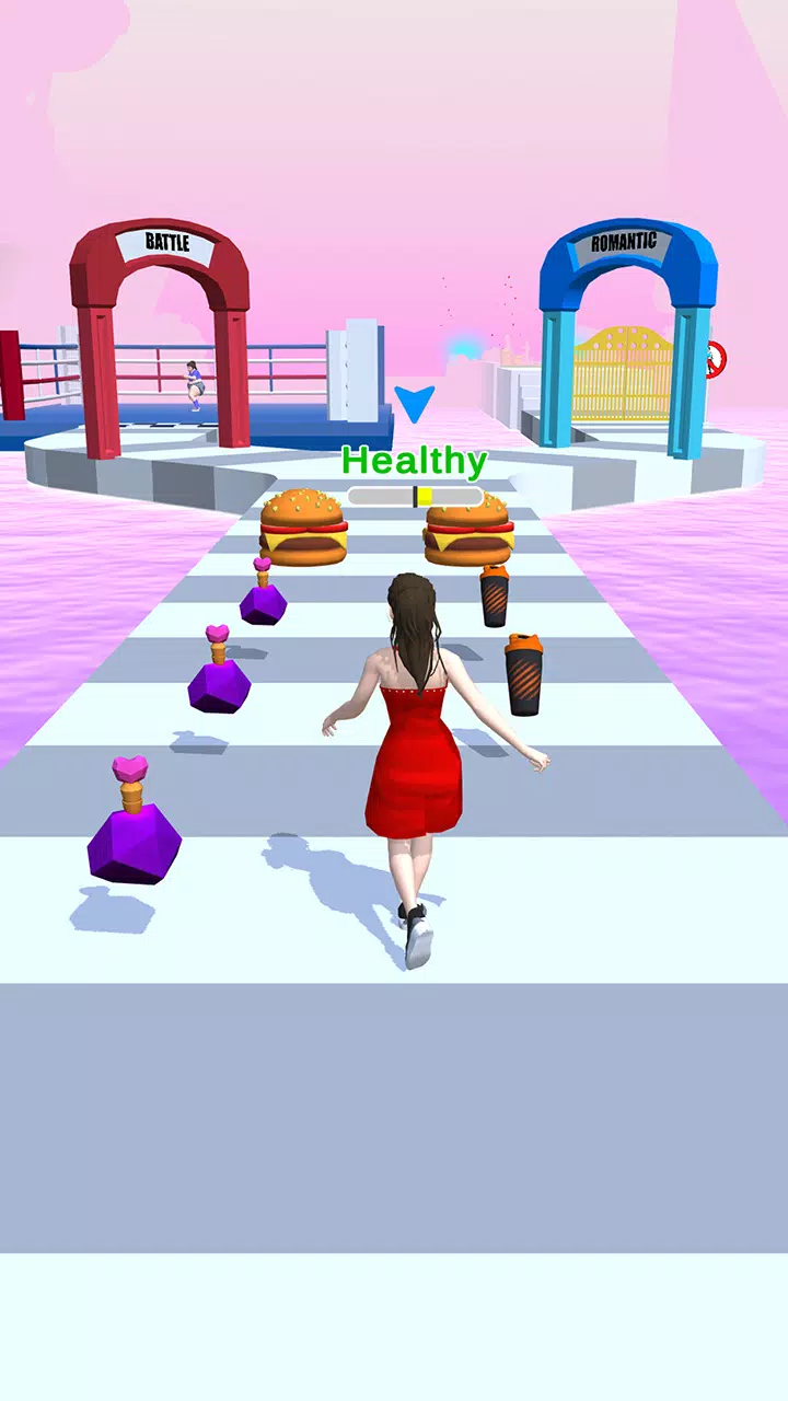 Girl Runner 3D ဖန်သားပြင်ဓာတ်ပုံ 2