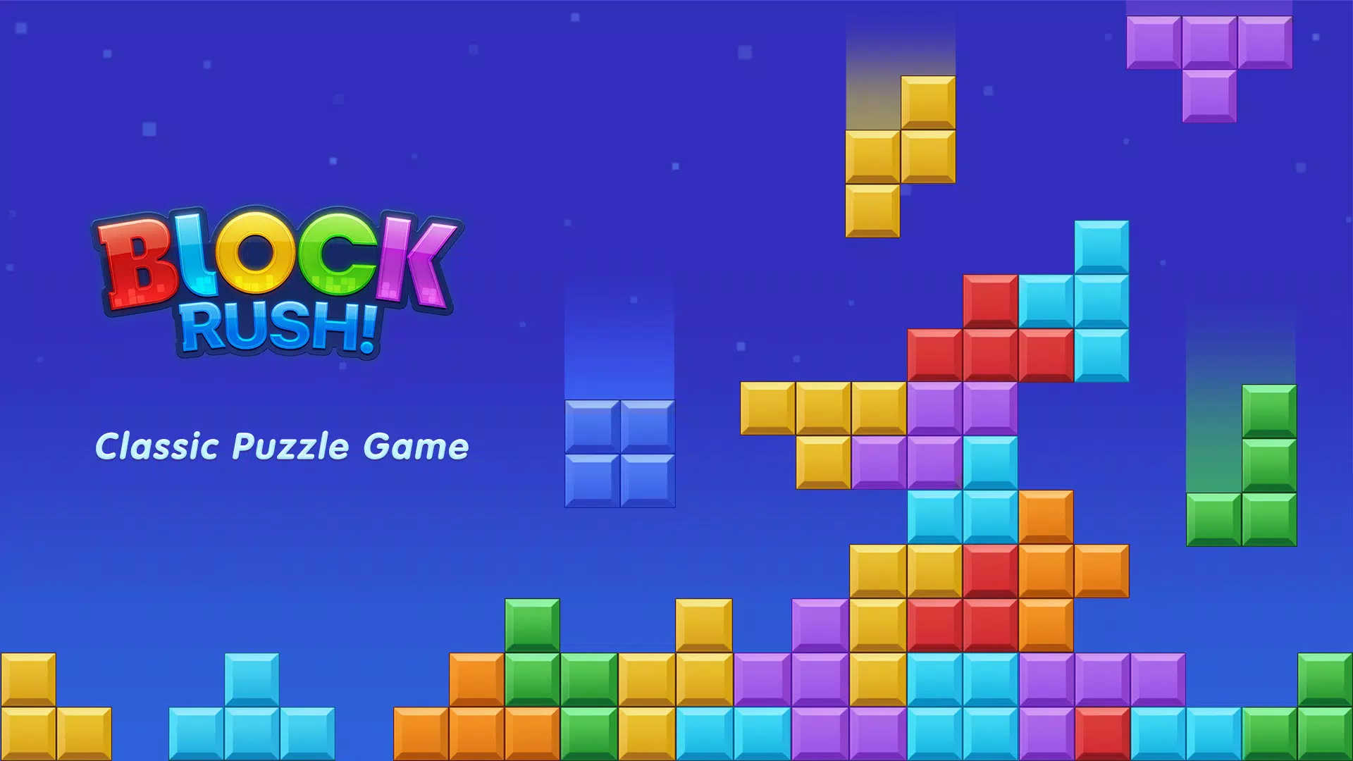 Block Rush - Block Puzzle Game ภาพหน้าจอ 0