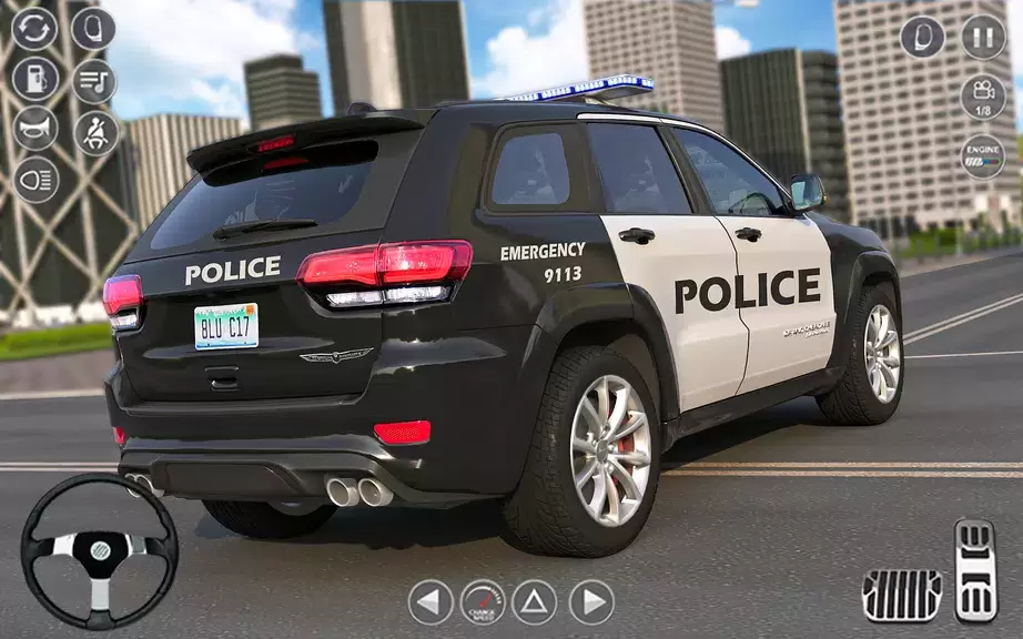 Police Car Driving Games 3D スクリーンショット 2