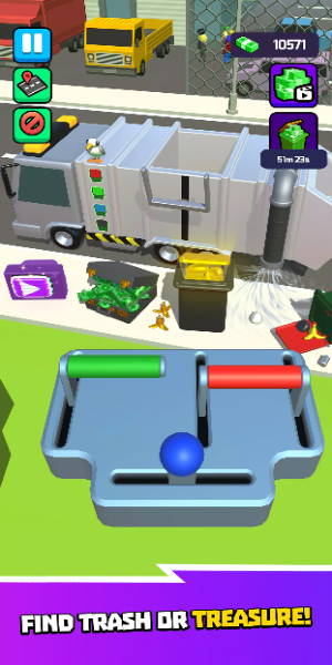 Garbage Truck 3D Captura de tela 2