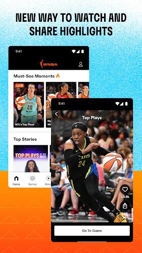 WNBA - Live Games & Scores Captura de tela 2