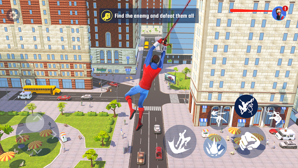 Spider Fighting: Hero Game Скриншот 2