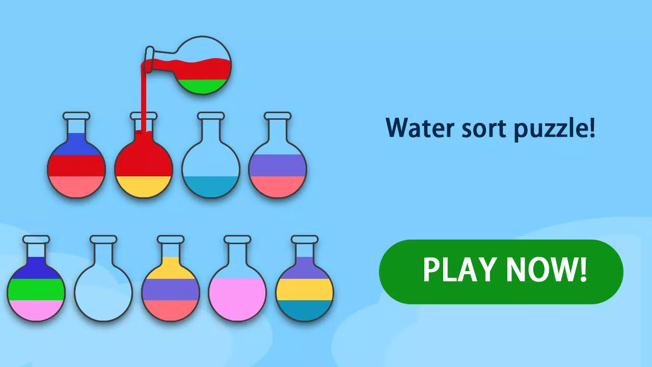 Sort Puzzle-water color puzzle 스크린샷 0