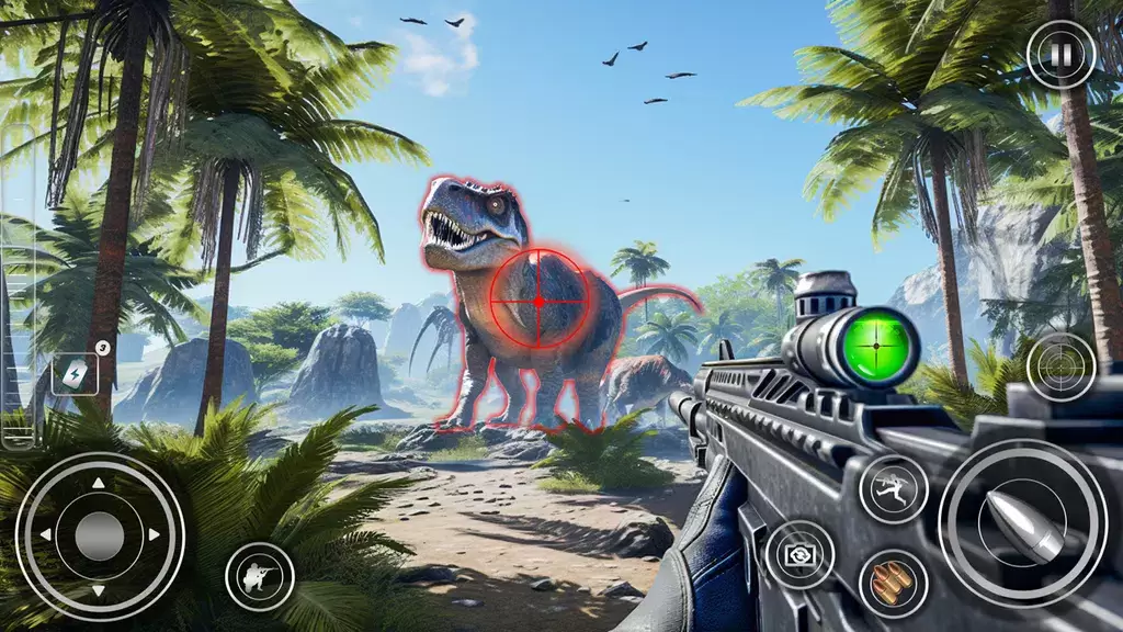 Dino Hunting: Dinosaur Game 3D Captura de tela 0