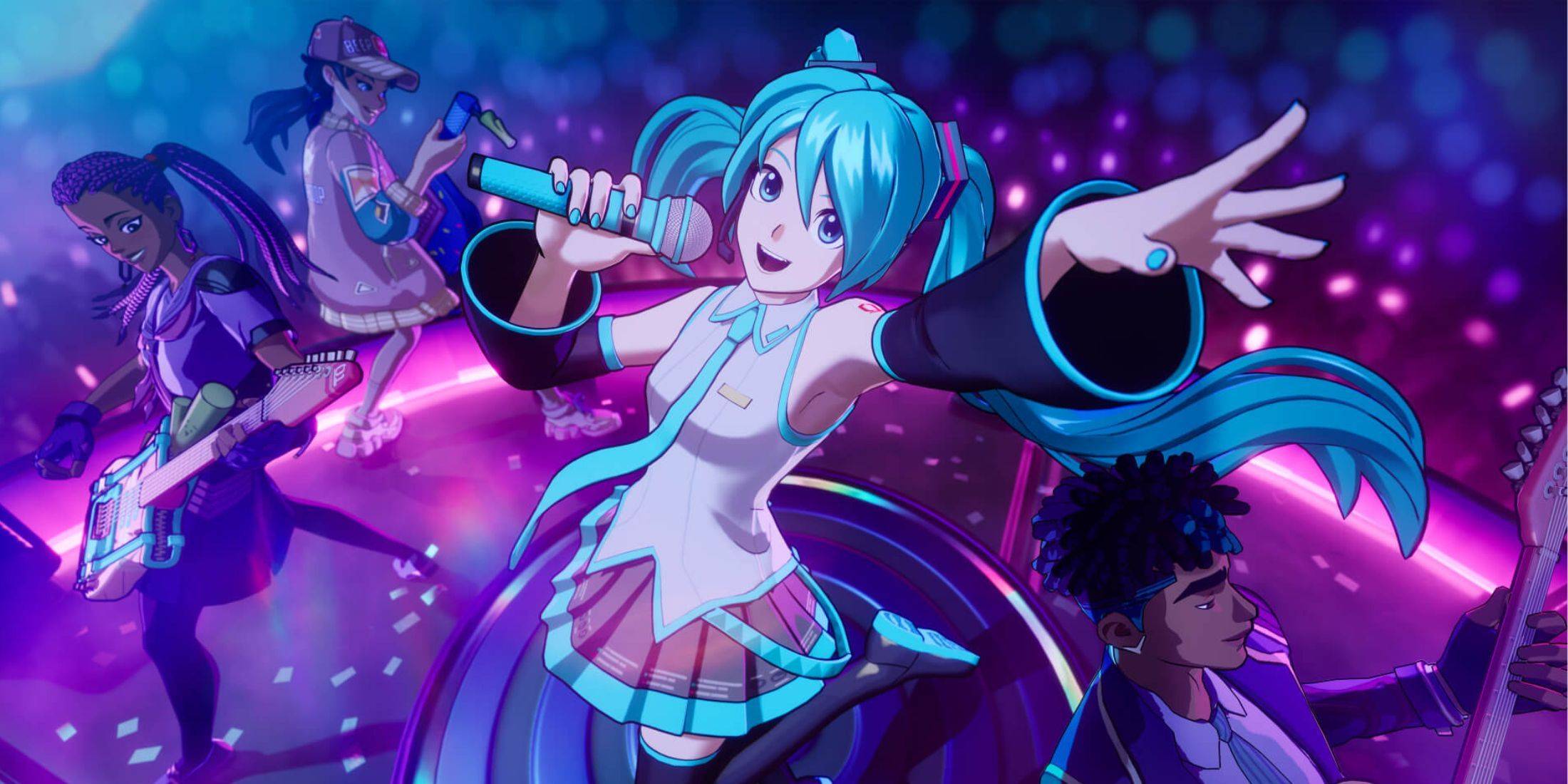 Fortnite rivela il collaborazione di Hatsune Miku