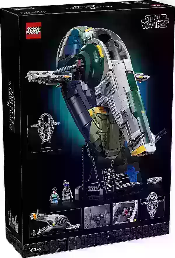 LEGO Unveils Jango Fett Starship in New Star Wars Sets