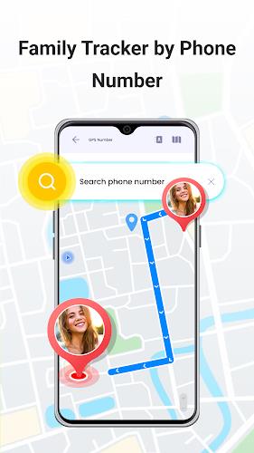 GPS Tracker - Phone Locator 스크린샷 1