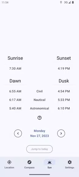 Positional GPS, Compass, Solar Screenshot 2