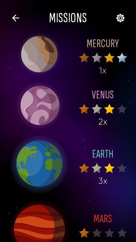 Space Math: Times Tables Games Zrzut ekranu 1