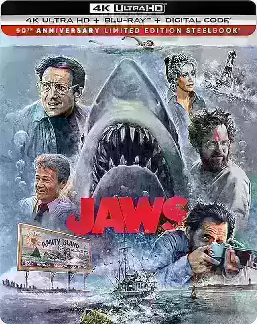 Jaws 50. Jubiläum 4K Steelbook Vorbestellungen offen