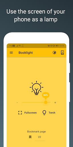 Booklight - screen night light Screenshot 0