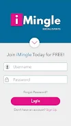 Free dating app - iMingle Social Events スクリーンショット 0