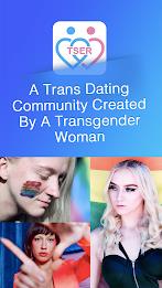 Tser: Transgender Dating Chat Ekran Görüntüsü 0