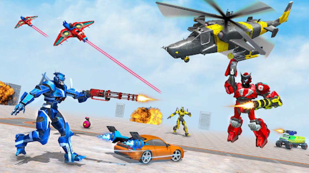 Army Robot Car Game:Robot Game Captura de tela 1