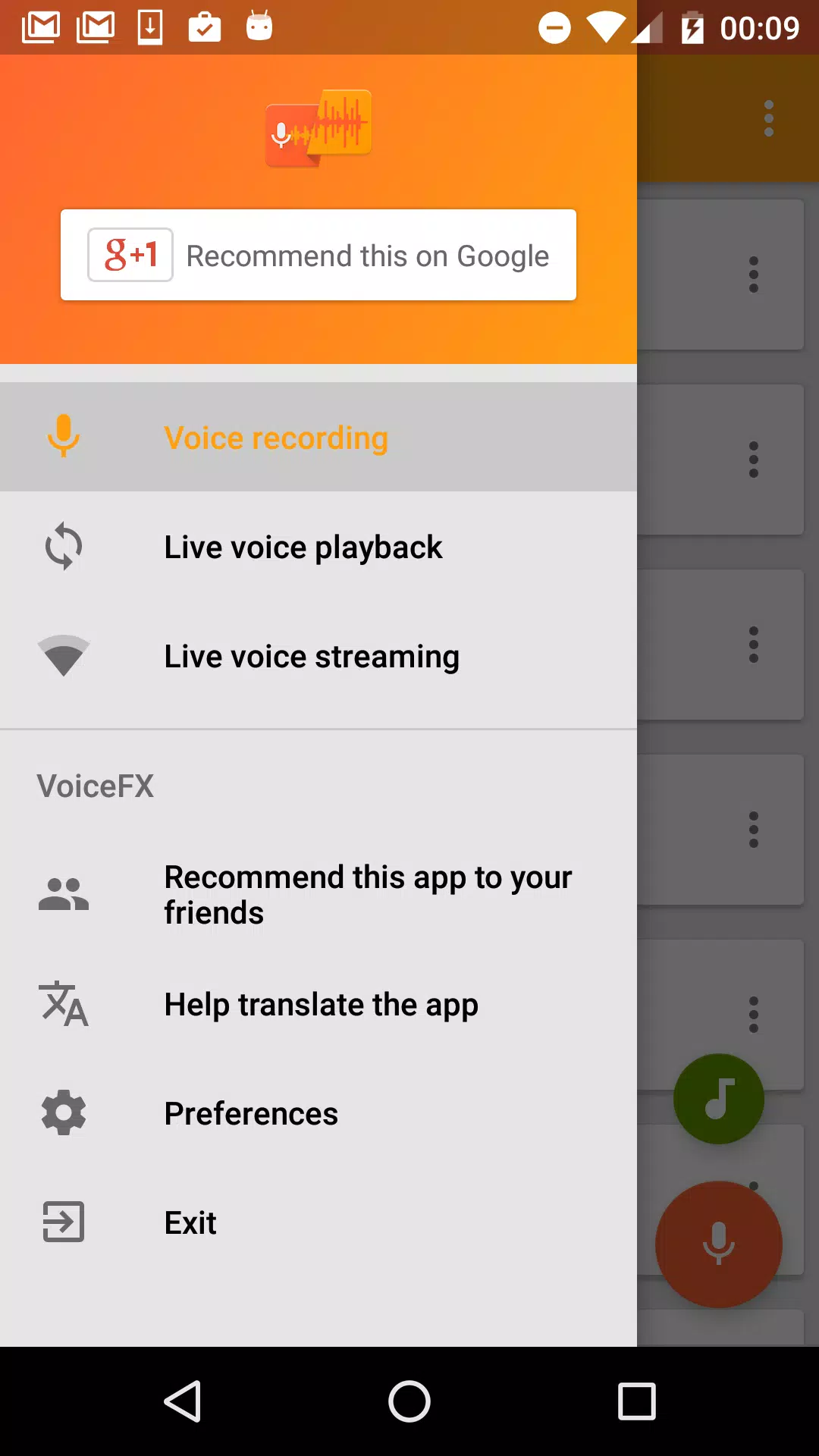 VoiceFX - Voice Changer with v Screenshot 1