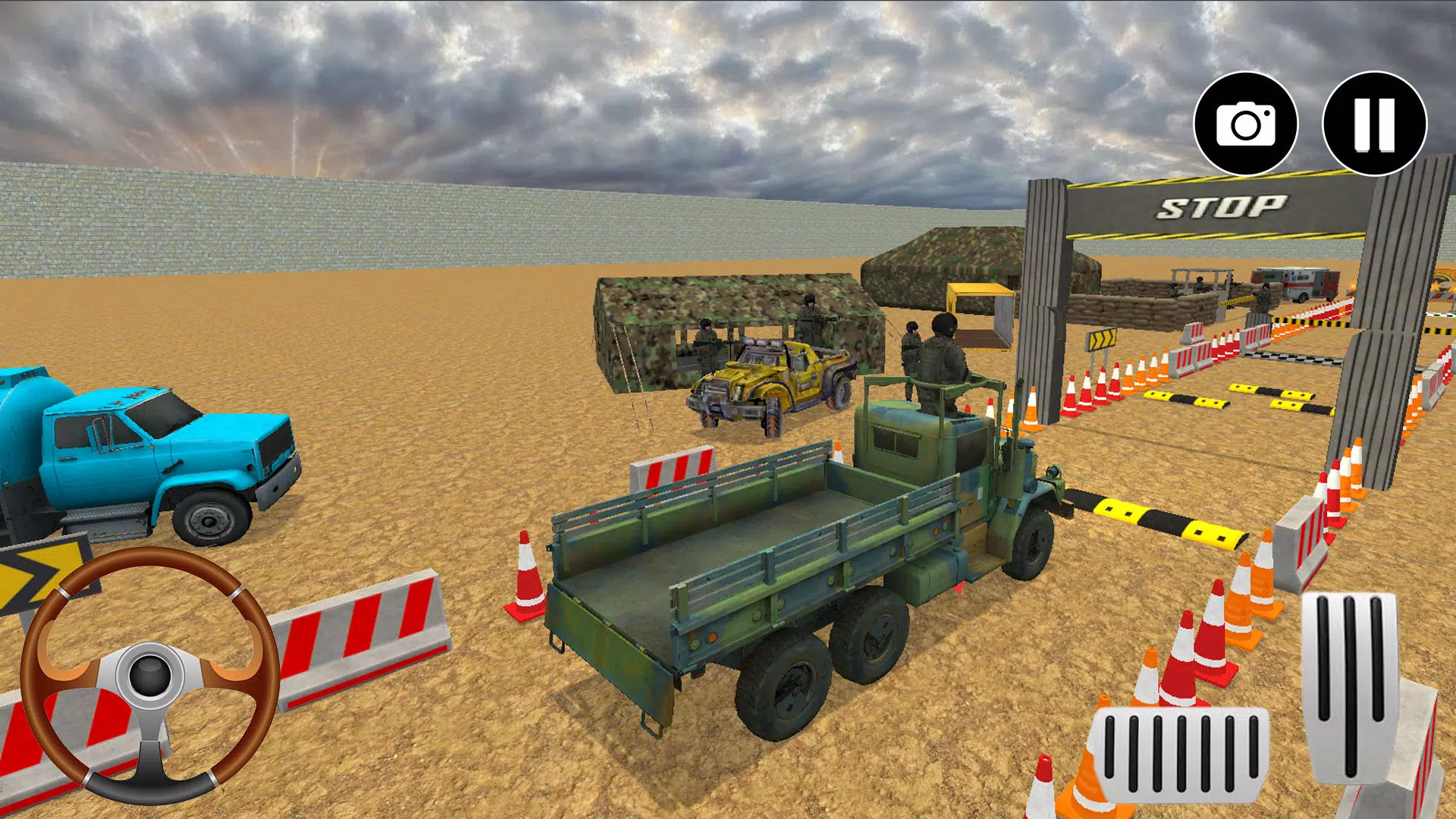 Army Truck Game Simulator 3D স্ক্রিনশট 1