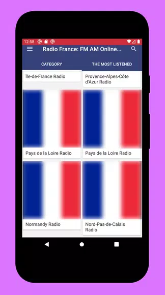 Radios France: Radio France FM Capture d'écran 2