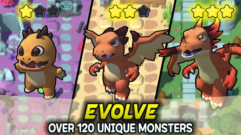 Idle Monster TD Evolved Schermafbeelding 2