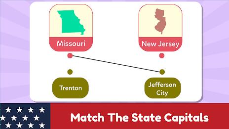 USA Map Kids Geography Games Screenshot 3