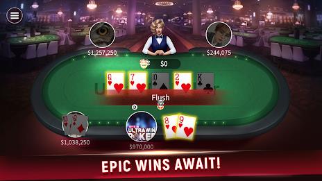 UltraWin Poker - Texas Holdem Screenshot 1