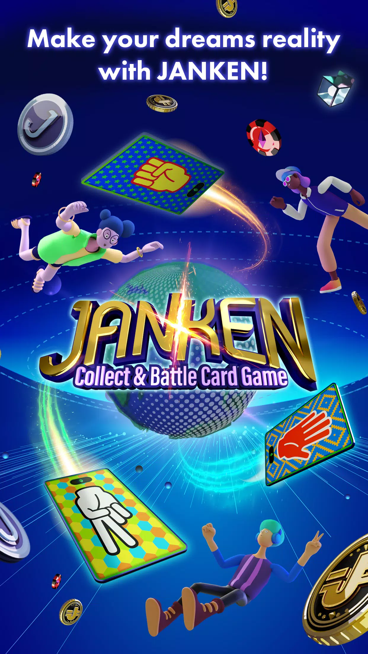 JANKEN Collect&BattleCardGame Captura de tela 0