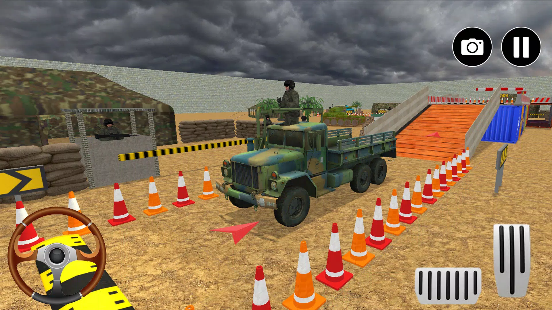 Army Truck Game Simulator 3D স্ক্রিনশট 2