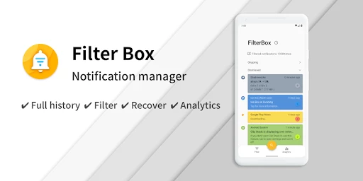 Schermata FilterBox Notification Manager 0