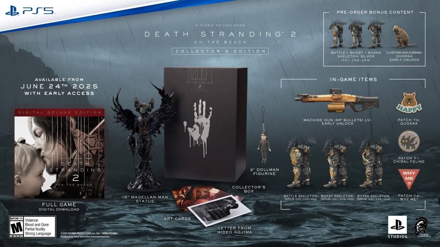 Death Stranding 2 di Trailer Edisi Pengumpul Pantai Dikeluarkan oleh Sony