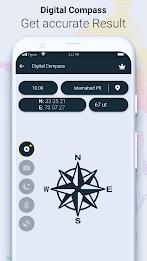 Digital Compass & GPS Compass應用截圖第2張