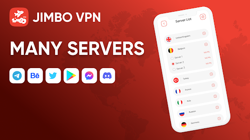 Jimbo VPN Captura de pantalla 3