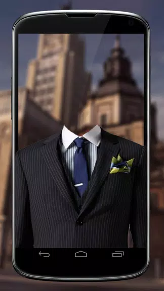 Man Suit Camera Screenshot 1