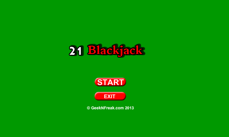 21 Black Jack by Asylum Bound Games スクリーンショット 1