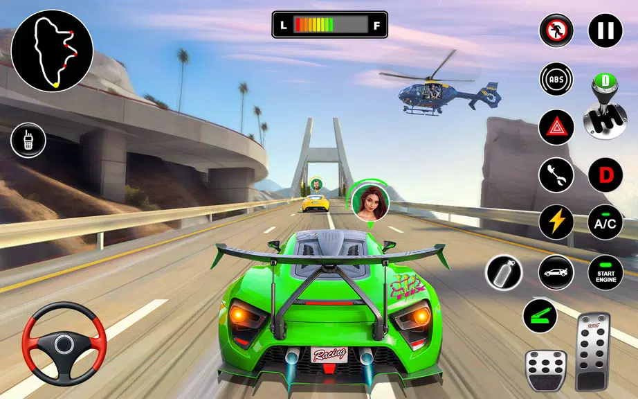 Racing in Highway Car 3D Games应用截图第0张