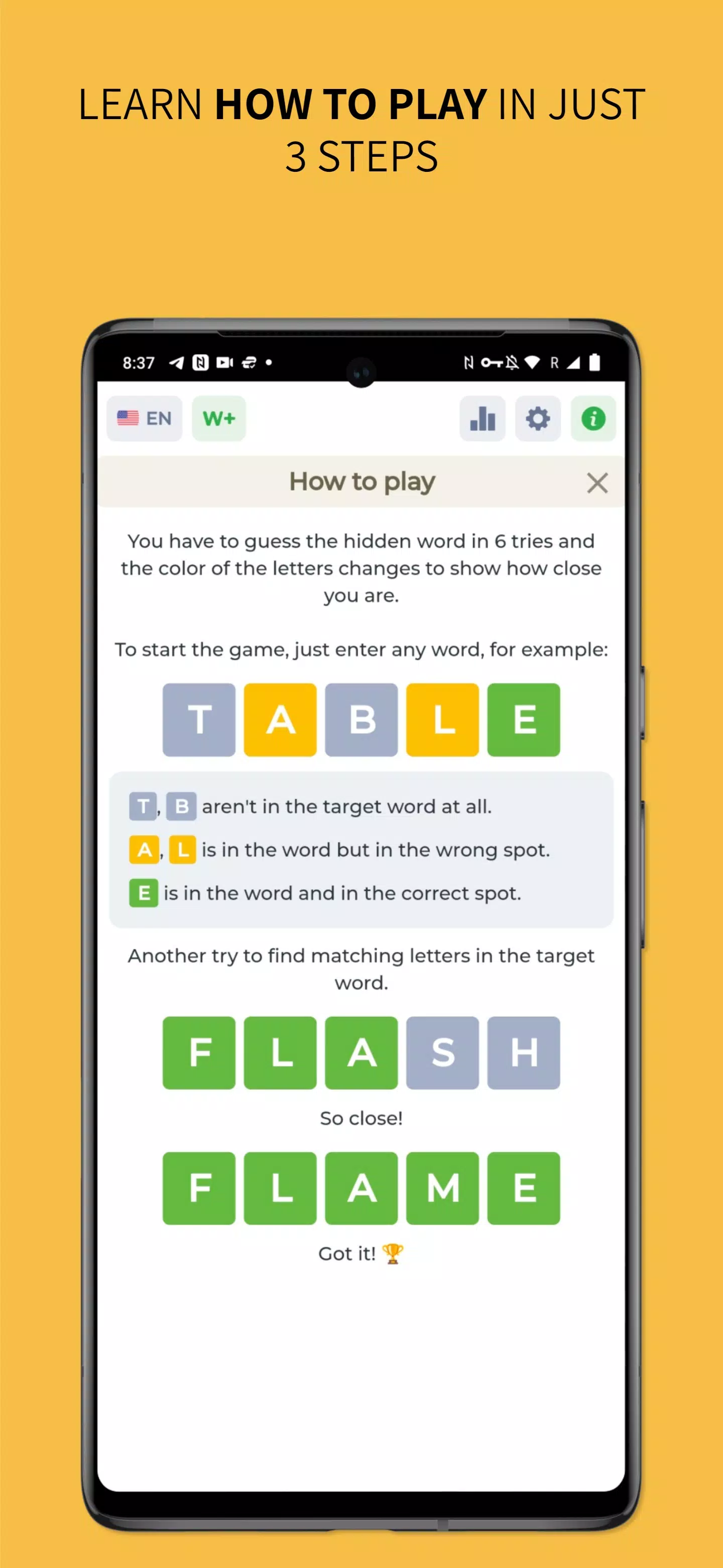 Wordy - Word Puzzle Game應用截圖第1張