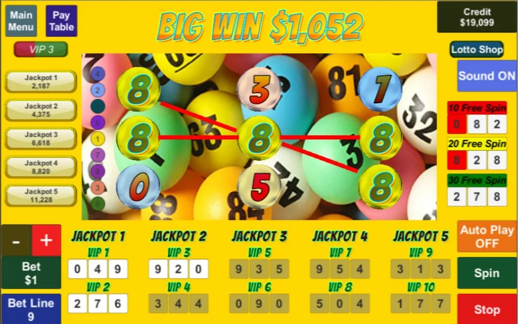 Slots - Lotto Jackpot Captura de pantalla 1