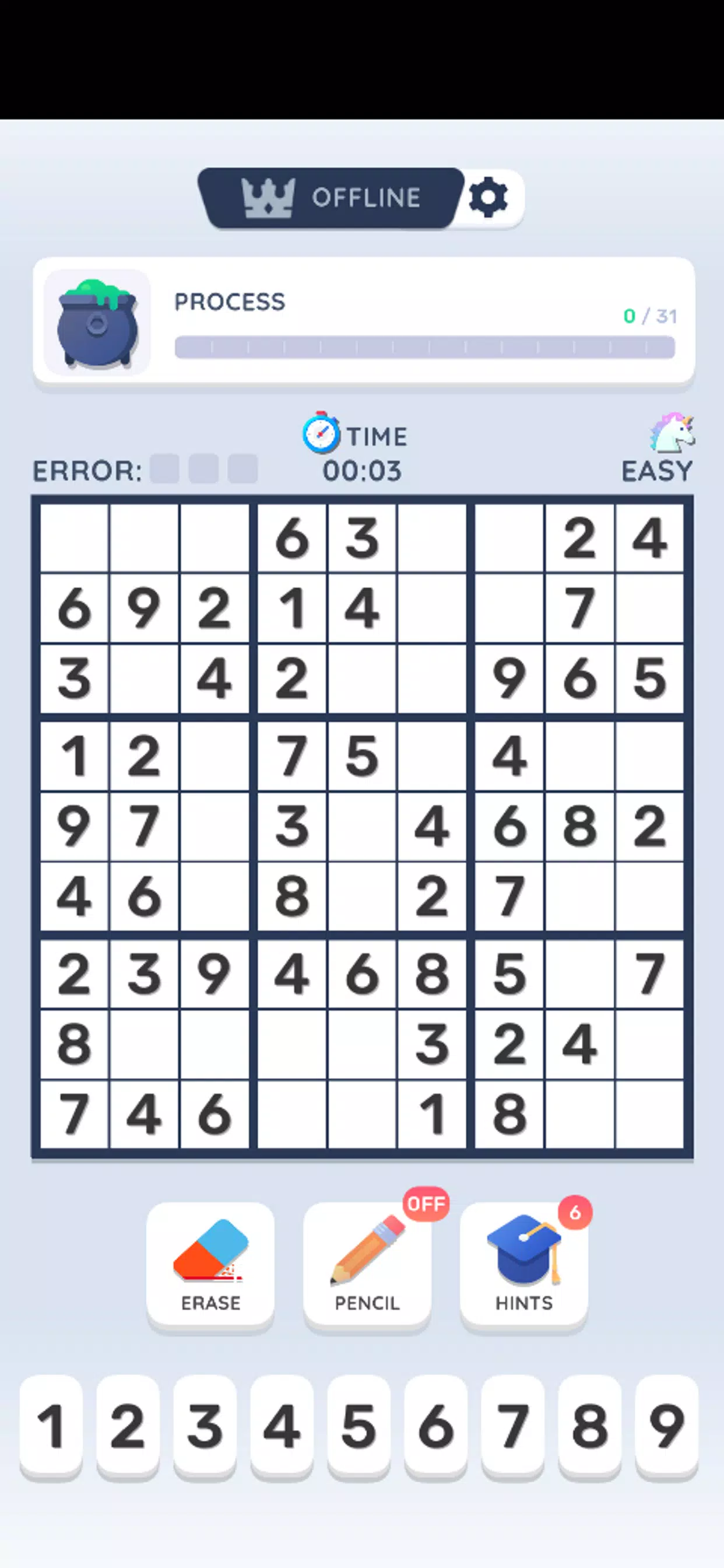 Sudoku Online Captura de tela 1