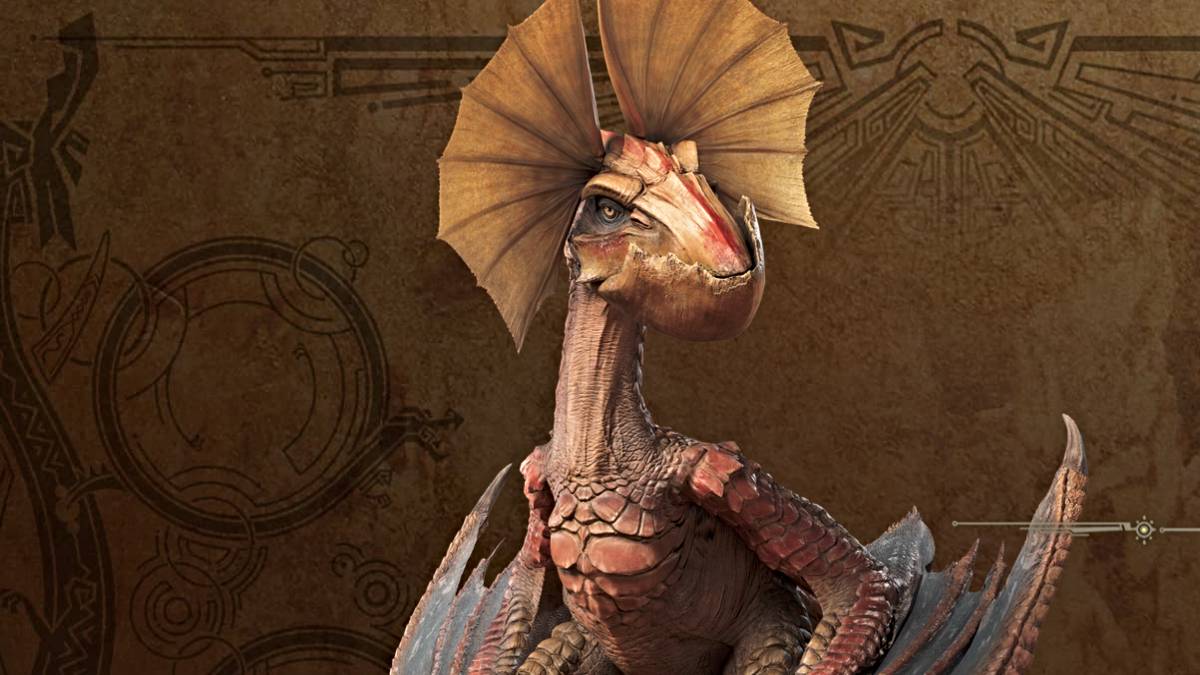 Mostro di Yian Kut-Ku in Monster Hunter Wilds