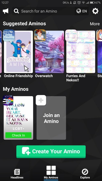 Amino: Communities and Fandom スクリーンショット 0