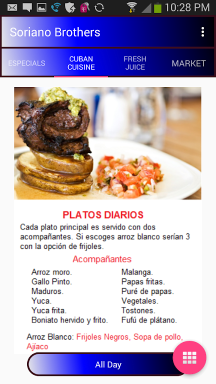 Soriano Brothers Cuban Cuisine Screenshot 2