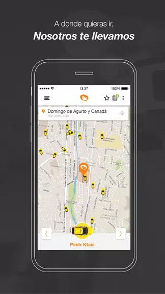 Ktaxi, una app de Clipp स्क्रीनशॉट 1