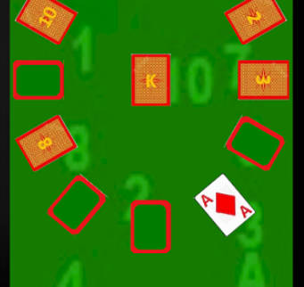 Clock - fun and easy card game Screenshot 1