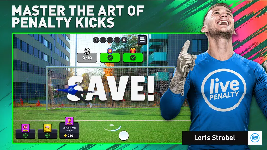 Soccer Penalty: Live Goalie Screenshot 1