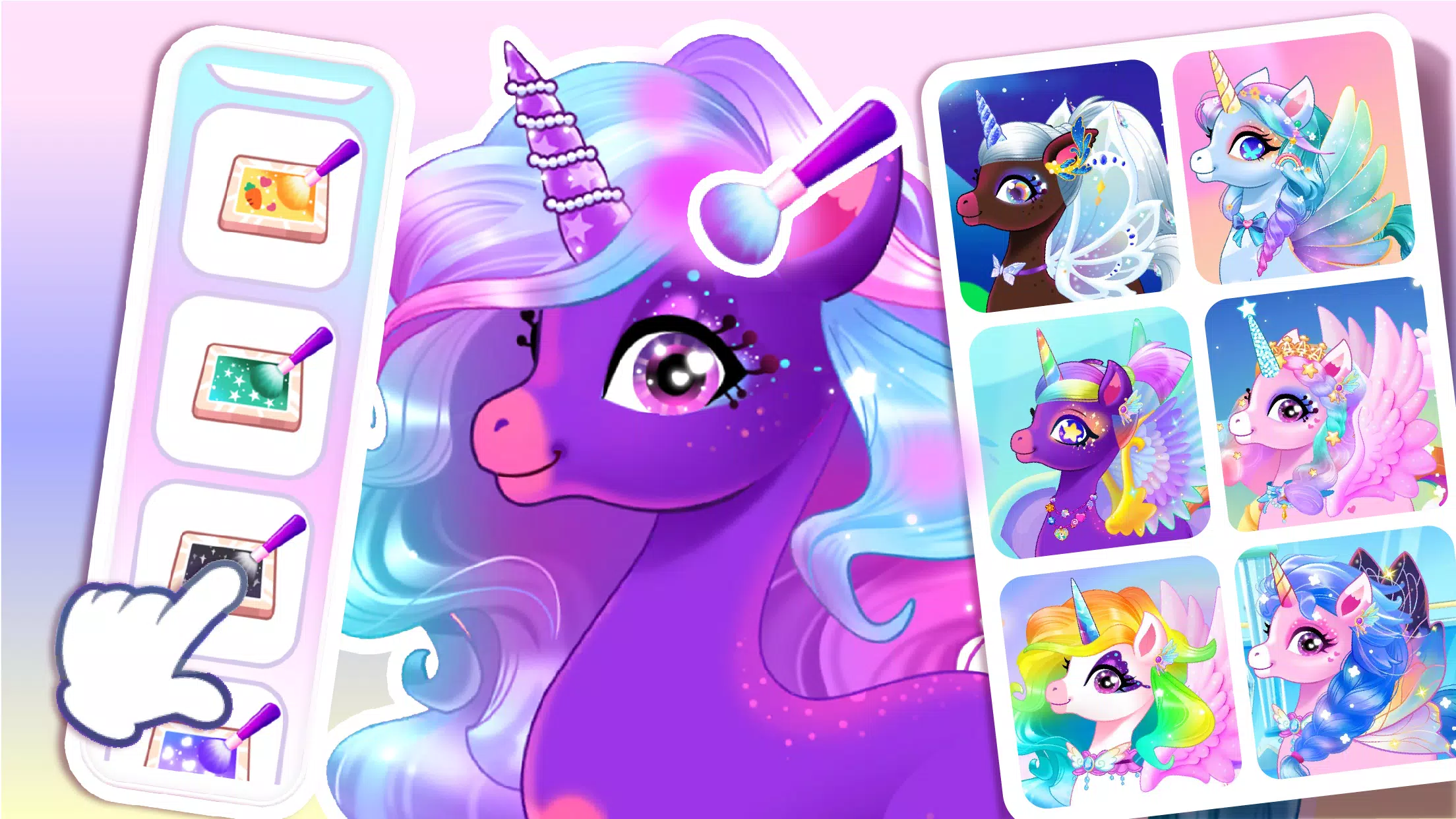 Unicorn Dress up Скриншот 1