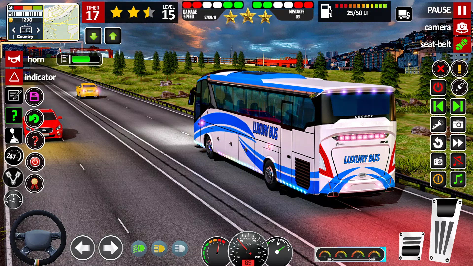 Bus Games City Bus Simulator 스크린샷 2