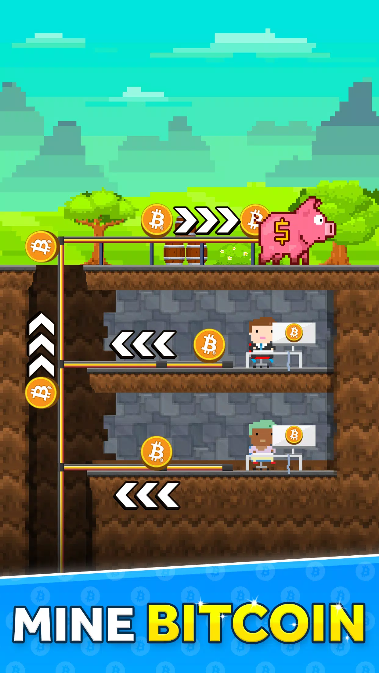 Bitcoin Miner Captura de tela 1