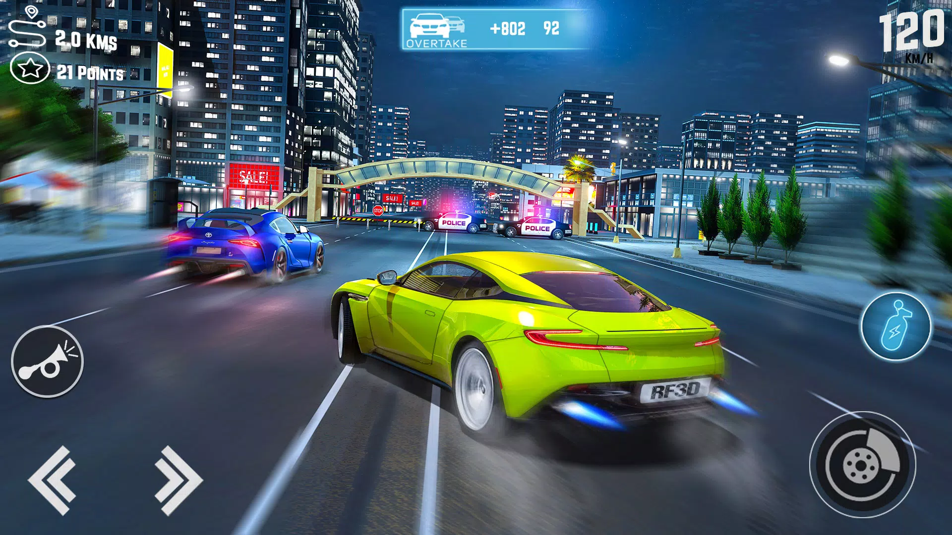 Real Highway Car Racing Game Screenshot 2