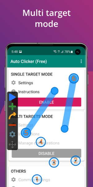 Auto Clicker - Automatic tap Capture d'écran 2